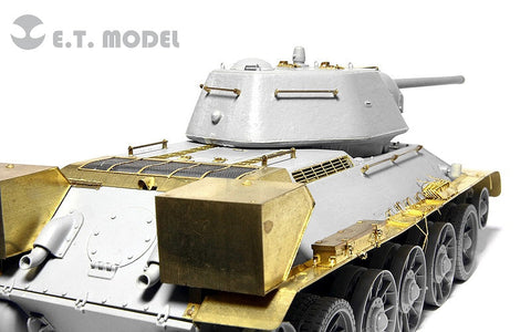 E.T.モデル EA35-017 1/35 WWII ソビエト T-34/76 予備燃料タンク（汎用）
