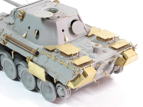 E.T.モデル EA35-061 1/35 WWII ドイツ パンサー D/A/G型 追加装甲板(ドラゴン スマートキット用）