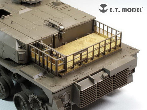 E.T.モデル EA35-096 1/35 陸上自衛隊 10式戦車 エンジン＆タレットラック グリルセット(タミヤ 35329）