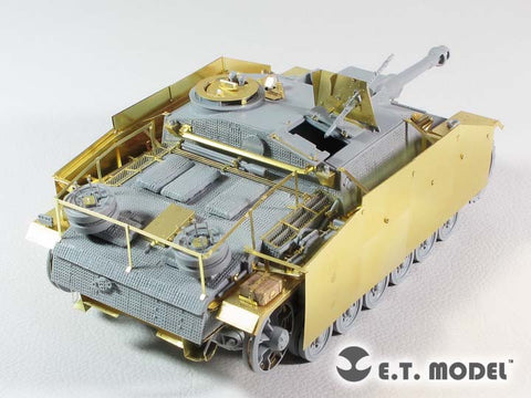 E.T.モデル EA35-107 1/35 WWII ドイツ III号突撃砲 G型 フェンダー(ドラゴン スマートキット用）