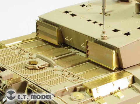 E.T.モデル EA35-110 1/35 イギリス チャレンジャー2 主力戦車(デザート仕様) グリル(タミヤ 35274用）