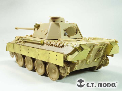 E.T.モデル EA35-114 1/35 WWII ドイツ パンサー D フェンダー & サイドスカート(タミヤキット用）