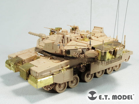 E.T.モデル EA35-125 1/35 イスラエル メルカバMk4Mトロフィーアクティブ防御システム用チェーンスカートセット(モンモデル用）