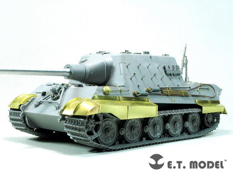 E.T.モデル EA35-128 1/35 WWII ドイツ ヤークトタイガー前/後期型用フェンダー＆サイドスカート(タコム用)