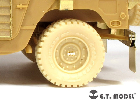 E.T.モデル ER35-015 1/35 アメリカ陸軍 ハンヴィー 自重変形ロードホイール(ブロンコ用）