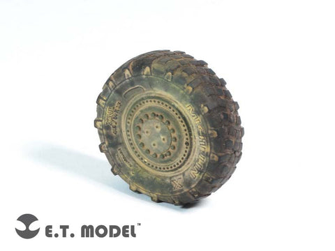 E.T.モデル ER35-024 1/35 現用ドイツ ボクサー 自重変形ロードホイール(ホビーボス Kit用）