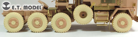 E.T.モデル ER35-041 1/35 現用 アメリカ M1070 トラクター 自重変形ロードホイール(ホビーボス 85502用）