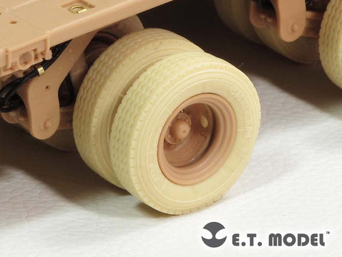 E.T.モデル ER35-042 1/35 現用 アメリカ M1000 トレーラー 自重変形ロードホイール(ホビーボス 85502用）