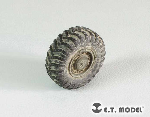 E.T.モデル ER35-061 1/35 ソビエト ”エリブルース” スカッドB 自重変形ロードホイール(トランぺッター 01019用）