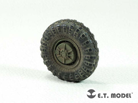 E.T.モデル ER35-064 1/35 ロシア 9P148 コンクルース （BRDM-2 スパンドレル）自重変形ロードホイール(トランぺッター 05515用）
