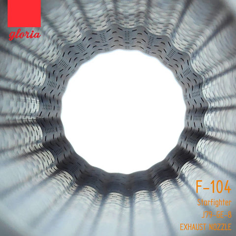 E.T.モデル GR48007A 1/48 F-104 J79-GE-8 エグゾーストノズル & アフターバーナー(オープン)(キネティック用）