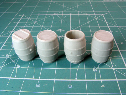 エウレカXXL E-009 1/35 木製の樽