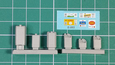 エウレカXXL E-053 1/35 化学薬品用プラスチックコンテナ
