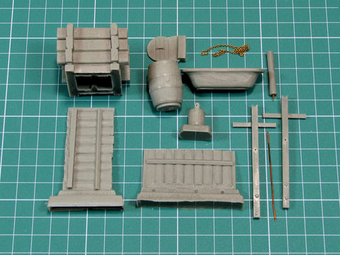 エウレカXXL ED-3505 1/35 木製 井戸セット