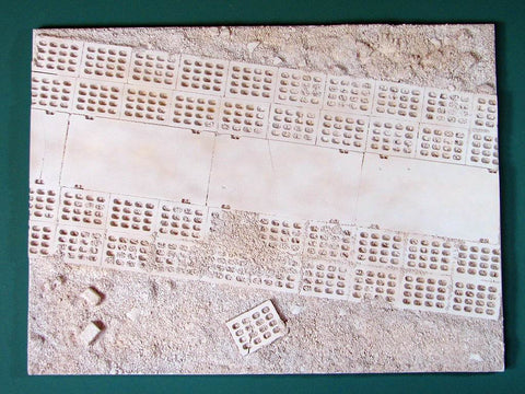 エウレカXXL EDB-3503 1/35 軍事演習場への道 #1 レジンベース