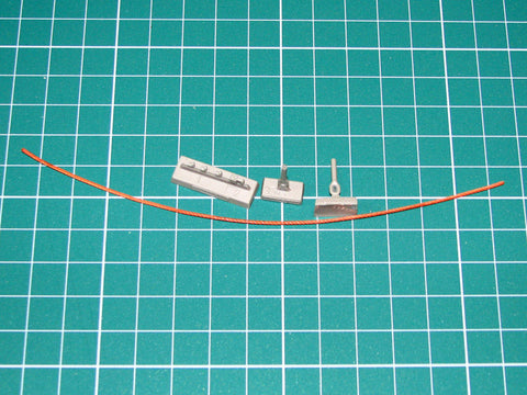 エウレカXXL ER-3543 1/35 ルクレール主力戦車(派生型含む) 牽引ワイヤー