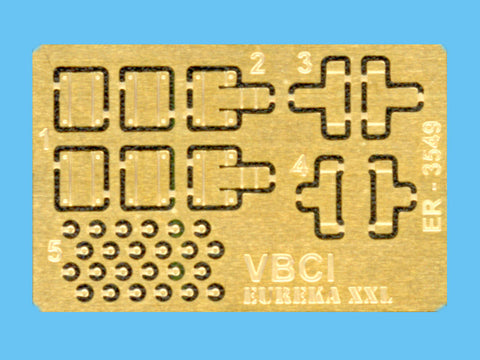 エウレカXXL ER-3549 1/35 VBCI歩兵戦闘車 牽引ワイヤー