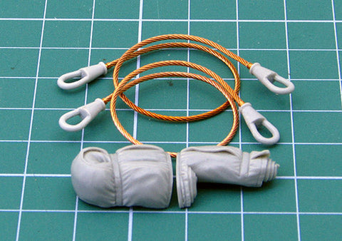 エウレカXXL ER-3556 1/35 現用 ソビエト ロシア T-54用車載牽引ケーブルセット