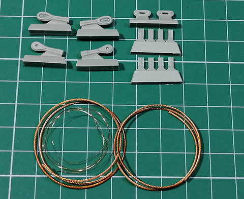 エウレカXXL ER-3560 1/35 イスラエル国防軍 マガフ 6B ガル・バタシュ用 牽引ケーブルセット