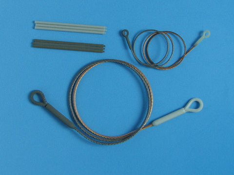 エウレカXXL ER-4802 1/48 VI号戦車 タイガーI 牽引ワイヤー