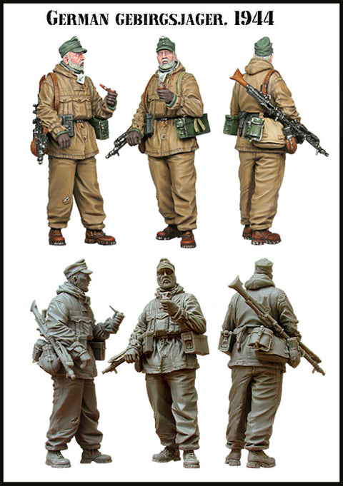 エボリューション EM-35029 1/35 WWIIドイツ 機関銃射撃手 1944-45 冬(1体)