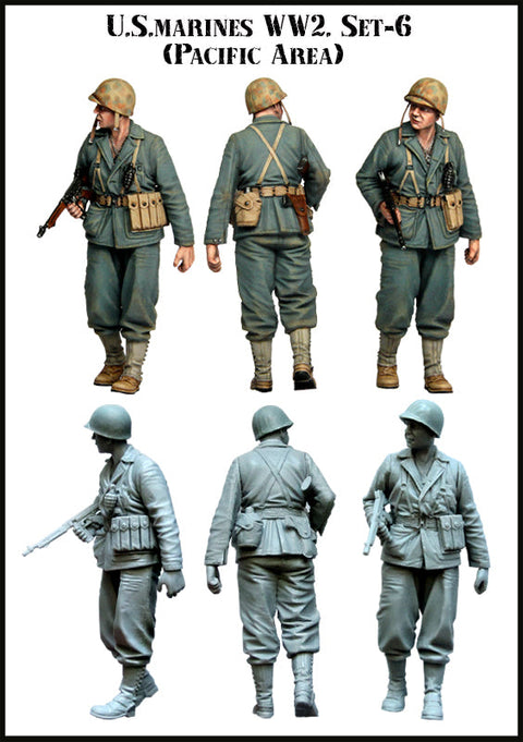 エボリューション EM-35069 1/35 WWII アメリカ海兵隊 太平洋戦線(6)(1体)