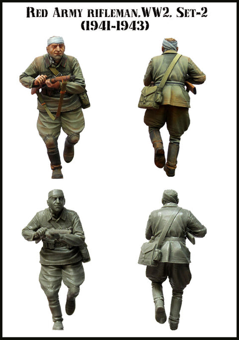 エボリューション EM-35079 1/35 WWII 戦闘中のソビエト兵 1941-1943(1)(1体)