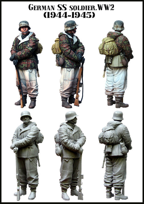 エボリューション EM-35118 1/35 WWII ドイツ武装SS兵士 1944-1945冬(1体)