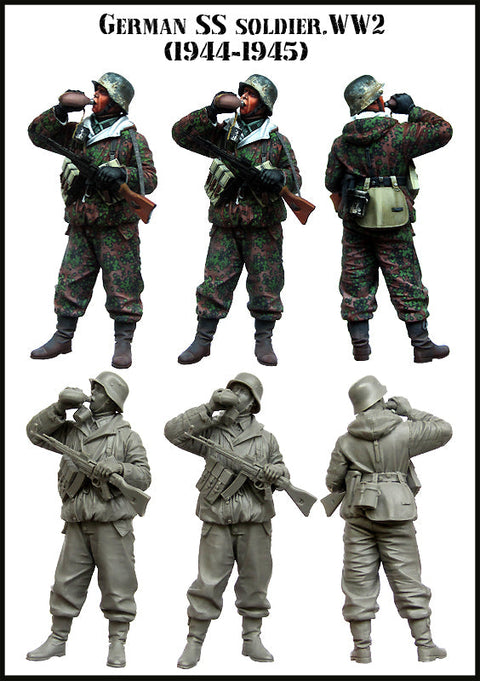 エボリューション EM-35119 1/35 WWII ドイツ武装SS兵士 1944-1945(1体)