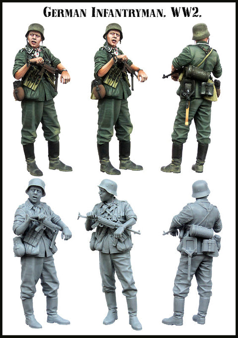 エボリューション EM-35141 1/35 WWII ドイツの歩兵 士官(1体)