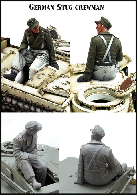 エボリューション EM-35161 1/35 WWII ドイツの突撃砲乗組員(1体)