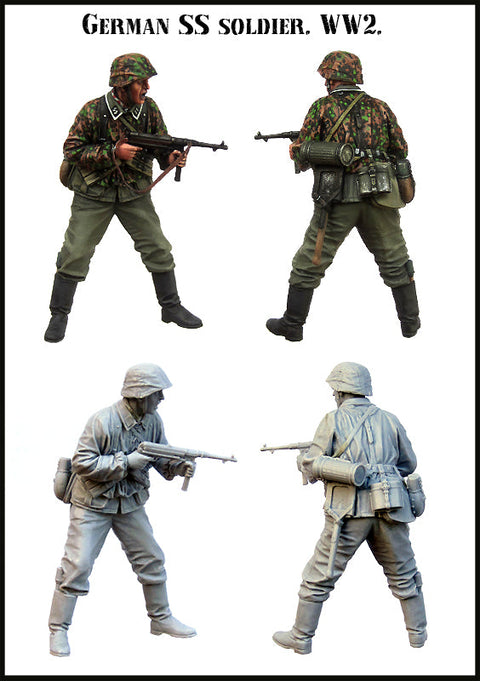 エボリューション EM-35172 1/35 WWII ドイツ武装SS兵士(1体)