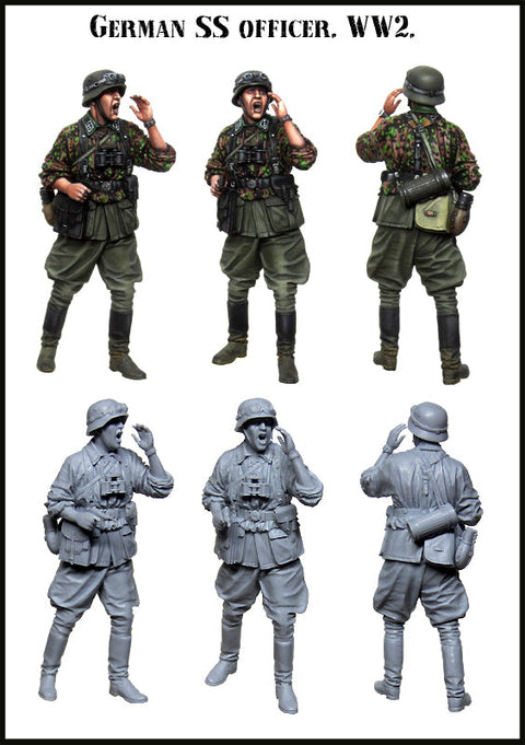 エボリューション EM-35174 1/35 WWII ドイツ武装SS兵士官(1体)