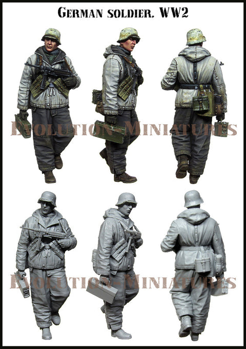 エボリューション EM-35207 1/35 WWII ドイツの兵士 ハリコフ 1943 (6)(1体)