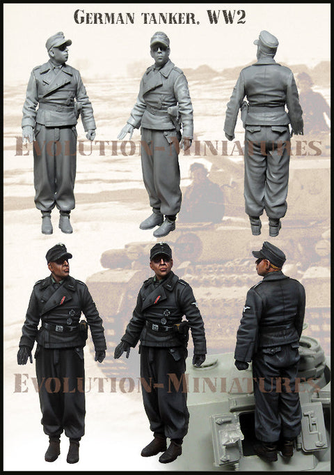 エボリューション EM-35240 1/35 WWII ドイツ戦車兵(2)(1体)