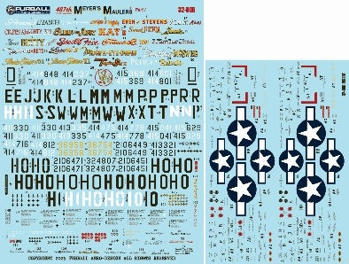 ファーボール 32-006 1/32 P-51 マイヤーズ・モーラーズ パート1