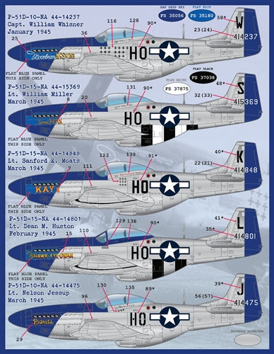 ファーボール 32-006 1/32 P-51 マイヤーズ・モーラーズ パート1