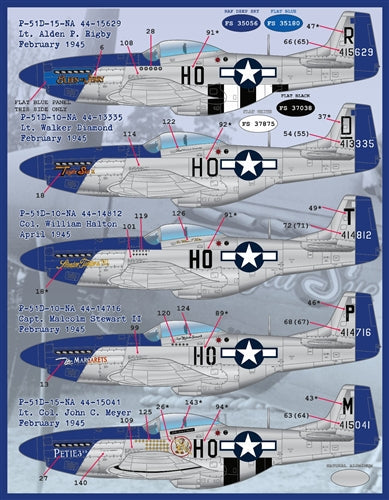 ファーボール 32-006 1/32 P-51 マイヤーズ・モーラーズ パート1