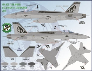 ファーボール 48-049 1/48 アメリカ海軍 エアウィングオールスターズ、 F / A-18E / Fスーパーホーネット、パート3