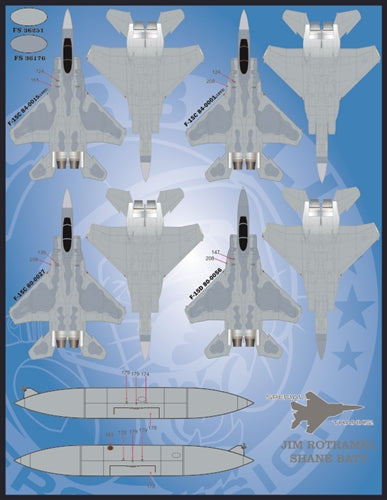 ファーボール 48-072 1/48 F-15A/C/D 在欧アメリカ空軍 新鋭イーグルス