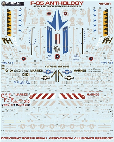 ファーボール 48-091 1/48 F-35B アンソロジー パート5