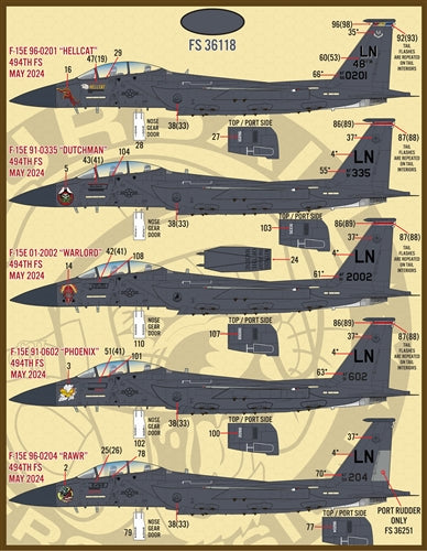 ファーボール 48-093 1/48 F-15Eドローンキラー