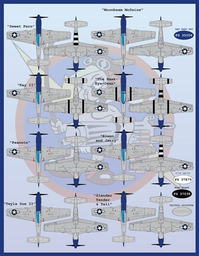 ファーボール 48-094 1/48 P-51 マイヤーズ・モーラーズ パート1