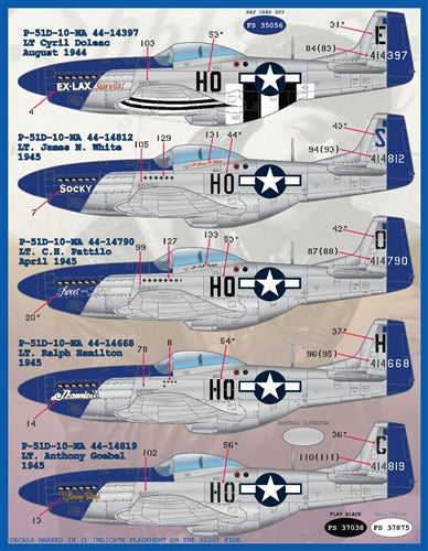 ファーボール 48-095 1/48 P-51 マイヤーズ・モーラーズ パート2