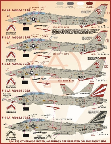 ファーボール 72-009 1/72 F-14A サンダウナー アンソロジー