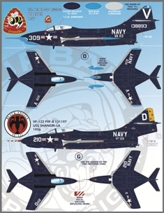 ファーボール FDS-4803 1/48 アメリカ海軍 シーブルーF9F-8クーガー