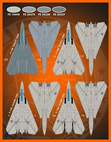 ファーボール F/D&S-4820 1/48 トムキャット カラー＆マーキング パート XI