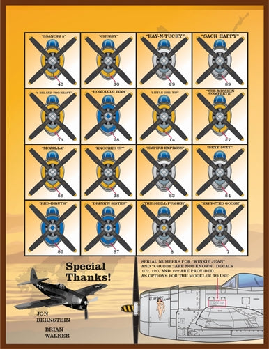 ファーボール F/D&S-4830 1/48 P-47 カラーリングとマーキング パート2