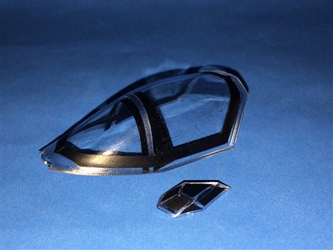 ファーボール FMS-010 1/48 F-35B ライトニングIIのキャノピー＆ホイールハブ用ビニールマスクセット（キティーホーク用）