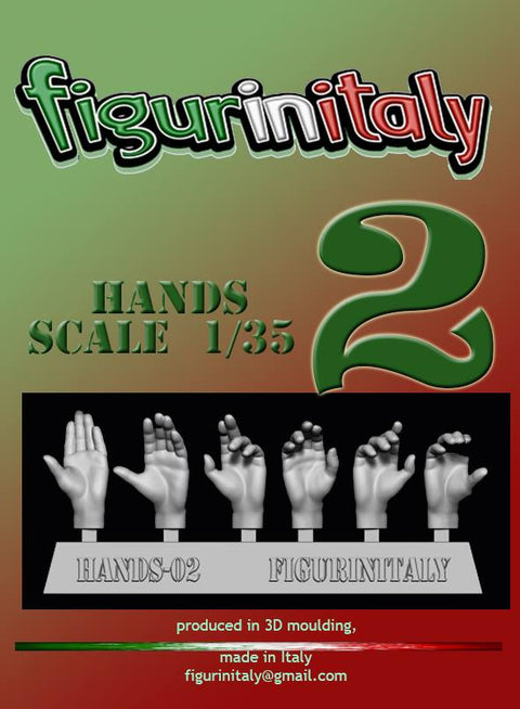 FIGURINITALY H35-2 1/35 ハンドセット2